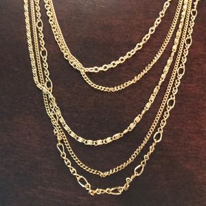 Vintage Citation Gold Plated Chain